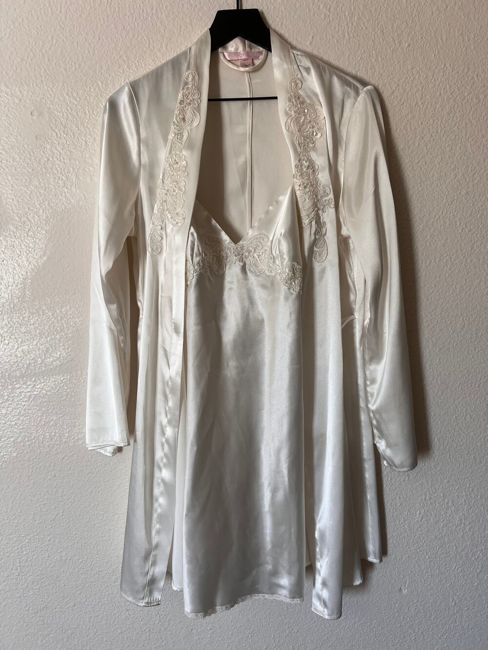Victorias Secret White Bridal Coquette Old Hollywood Set Womens Size Medium
